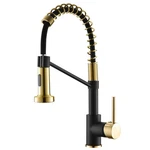 Aimadi Commercial Kitchen Faucet Matte Black Gold Modern Pull Down Sprayer New. Fixed Price $116.24.