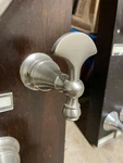 Kohler 16146-BN Revival Robe Hook, Brushed Nickel, Showroom Dispaly.. Fixed Price $199.00.