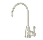 Rohl G1655LMPN-2 C-spout Hot Water Faucet Polished Nickel With Lever Handles. Fixed Price $299.99.