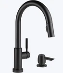 Delta 19933T-BLSD-DST Kitchen Faucet Matte Black. Fixed Price $324.99.