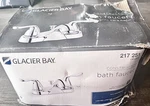 Glacier Bay Constructor 4 In. Centerset 2-HANDLE Bathroom Faucet Chrome. Fixed Price $22.70.
