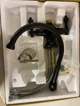 Signature Hardware 482587 Isabel Matte Black Kitchen Faucet, 1.8 Gpm, Double Han. Fixed Price $331.99.