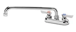 Krowne 11-412L Silver Series Faucet Deck Mount 4" Centers 12" Swing Spout 1/4 Tu. Fixed Price $64.72.