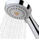 High Pressure Handheld Shower Head With Powerful Spray Against Low. Fixed Price $41.95.