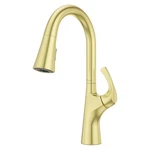 Pfister Talega Pull-down Kitchen Faucet In Brushed Gold. Fixed Price $129.67.