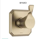 Brizo Virage Single-handle 3-FUNCTION Diverter Valve Trim Luxe Gold T60830-GL. Fixed Price $199.99.