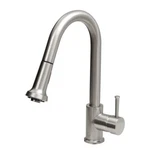Vigo Harrison Single-handle Pull-down Sprayer Kitchen Faucet Stainless Steel. Fixed Price $144.99.