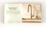 Better Homes Gardens Pull Down Sprayer Kitchen Faucet Soap Dispense Satin Nickel. Fixed Price $49.00.