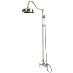 Kingston Brass CCK617 Vintage Ceramic Disc Retrofit Shower System - Nickel. Fixed Price $1452.52.
