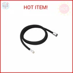 Weirun Kitchen Bathroom Sink Pull-down Faucet 1/2" Ips Black Braided Replacement. Fixed Price $18.34.