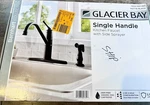 Glacier Bay Standard Kitchen Faucet Side Sprayer Matte Black *perfect* Barnhart. Fixed Price $54.99.