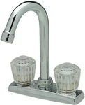 Elkay Dual Handle Standard Bar Faucet, Chrome LKA2475. Fixed Price $14.95.