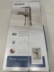 Moen 84565SRN Spot Resist Brushed Nickel One-handle High Arc Bathroom Faucet. Fixed Price $55.67.