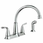 Moen Brecklyn 87102 Two Handle Standard Kitchen Faucet With Side Sprayer In. Fixed Price $84.99.