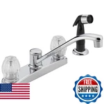 Peerless P225LF Classic 2-HANDLE Kitchen Faucet, Chrome. Fixed Price $101.55.