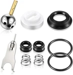 Single Handle Faucet Repair Kit With RP212 Stainless Steel Ball Valves Knob. Fixed Price $26.95.