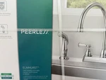 Chrome 2-HANDLE Deck-mount High Arc Kitchen Faucet With Sprayer Peerless P2685LF. Fixed Price $59.99.