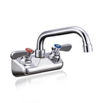 Sepaitek Leak-free Commercial Sink Faucet 4 Center 6 Spout Wall Mount Bar. Fixed Price $104.58.