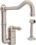 Rohl Acqui 1.5 Gpm Single Hole Kitchen Faucet A3608LMWSSTN-2 Satin Nickel. Fixed Price $719.95.