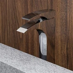 Pemberly Row Tall Polished Chrome Single Lever Bathroom Faucet. Fixed Price $278.74.