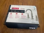 Delta Alux Widespread 2 Handle Bathroom Sink Faucet 35769LF-SP. Fixed Price $65.00.