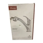 Pfister Shelton 1-HANDLE Pull-out Kitchen Faucet Stainless Steel F-WPK-700S. Fixed Price $49.97.
