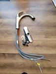 Moen Integra Pull Out Kitchen Faucet Stainless Euc. Fixed Price $30.00.
