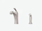 Pfister 1-HANDLE Kitchen Faucet W/spray #F-034-4LMGS Stainless Steel New. Fixed Price $89.99.