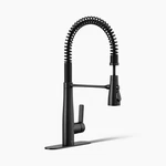 Kohler Vind Pull-down Kitchen Sink Faucet Matte Black. Fixed Price $129.00.