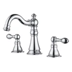 Ultrafaucets Widespread 2-HANDLE Bathroom 1.2GPM W/ Drain Assembly Chrome. Fixed Price $113.75.