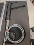 Whitehaus WHS1394-PSK Modern Hole Pull Down Kitchen Faucet Matte Black. Fixed Price $200.00.