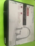 Delta Foundations Kitchen Faucet With Side Spray Polished Chrome 21988LF. Fixed Price $54.44.