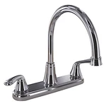 Valterra PF231302 Phoenix Chrome Hi-arc Hybrid Lavatory Faucet W Lever Handle. Fixed Price $75.95.