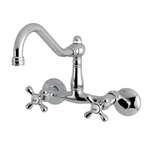 Kingston Brass KS322.AX Vintage 1.8 Gpm Widespread Bridge Kitchen - Chrome. Fixed Price $181.97.