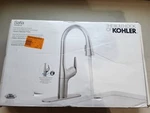 Kohler Safia R24298-VS Pull Down Sprayer Kitchen Faucet Stainless. Fixed Price $98.98.