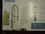 Moen Joric Stainless Single Handle Pull-down Kitchen Faucet 87580SRS Spot Resist. Fixed Price $215.00.