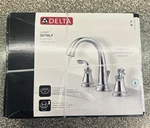 Delta Lorain 35716LF Two Handle Widespread Bathroom Faucet Chrome Finish. Fixed Price $79.99.