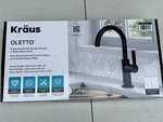 Kraus KPF-2822MB Oletto Single Handle Kitchen Bar Faucet Matte Black. Fixed Price $95.00.