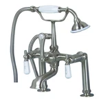 Barclay 4601-PL-SN Hand Held Shower With Tub Fillers Satin Nickel. Fixed Price $677.60.