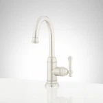 Signature Hardware SHXCAM103PN Amberley Faucet Polished Nickel *has Slight Dent*. Fixed Price $79.00.