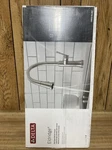Delta Eldridge 1-HANDLE Pull Down Sprayer Faucet W/ Shieldspray Stainless New. Fixed Price $139.99.