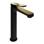 Anzzi L-AZ901 1.2 Gpm Hole Bathroom Faucet Matte Black / Brushed Gold. Fixed Price $70.35.