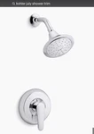 Kohler July Shower Only Trim Package With 1.75 Gpm Single Function Head. Fixed Price $60.00.