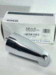 K-15135-S-CP Coralais Non-diverter Bath Spout, Polished Chrome. Fixed Price $35.03.