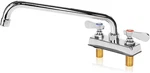Commercial Bar Sink Faucet 4 Inch Center Deck Mount 2 Hole Brass. Fixed Price $86.99.