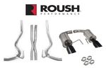 2015-2017 Mustang Gt 5.0L V8 Roush 422092BLK Cat-back Exhaust System W/ Pipe. Fixed Price $1299.99.