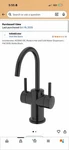 Incinerator Hot And Cold Water Faucet - Matte Black. Fixed Price $400.00.