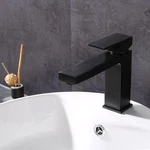 6" Bathroom Sink Faucet Vanity Basin Square Mixer Tap Single Handle Closeout. Fixed Price $59.90.