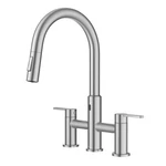 Kraus KSF-3122 Oletto Touchless 1.8 Gpm Bridge Pull Down Kitchen Stainless. Fixed Price $489.95.