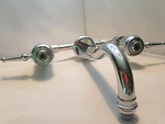 Nib Supergrif Usa New American Colonial Vessel Filler Wall Mounted Tub Faucet. Fixed Price $221.08.